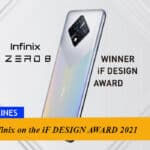 Infinix on the iF DESIGN AWARD 2021