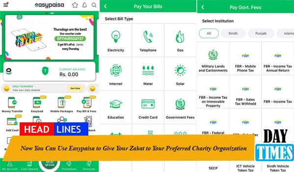 Now You Can Use Easypaisa to Give Your Zakat to Your Preferred Charity Organization
