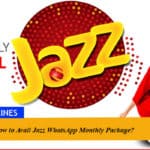 How to Avail Jazz WhatsApp Monthly Package?