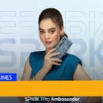 Minal Khan Become Ambassador for TECNO Spark 7 Pro