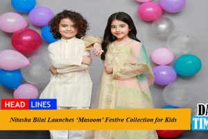 Nitasha Bilal Launches ‘Masoom’ Festive Collection for Kids
