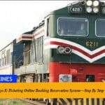 Pakistan Railways E-Ticketing Online Booking Reservation System—Step By Step Guide