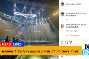 Realme 8 Series Launch Event Photo Goes Viral