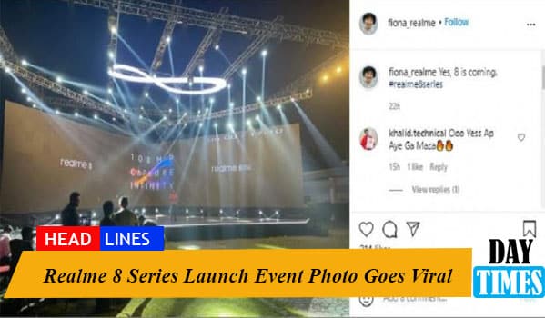 Realme 8 Series Launch Event Photo Goes Viral