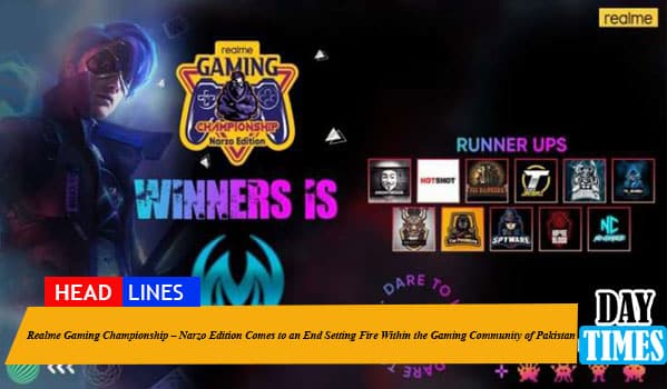 Realme Gaming Championship – Narzo Edition Comes to an End Setting Fire Within the Gaming Community of Pakistan
