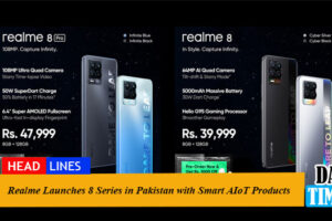 Realme Launches 8 Series in Pakistan with Smart AIoT Products