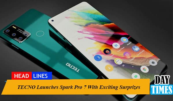 TECNO Launches Spark Pro 7 With Exciting Surprizes