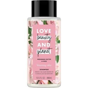  LOVE beauty AND planet Murumuru Butter & Rose Blooming Color Sulfate-Free Shampoo