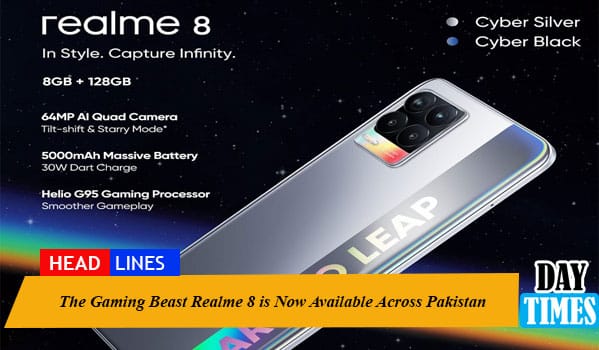 The Gaming Beast Realme 8 is Now Available Across Pakistan