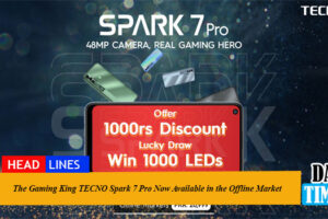 The Gaming King TECNO Spark 7 Pro Now Available in the Offline Market