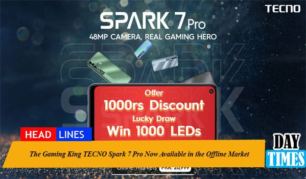 The Gaming King TECNO Spark 7 Pro Now Available in the Offline Market