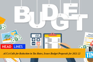 ACCA Calls for Reduction in Tax Rates, Issues Budget Proposals for 2021-22