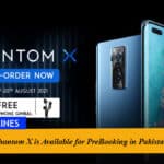 Tecno Phantom X is Available for PreBooking in Pakistan