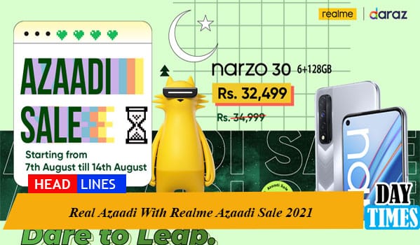 Real Azaadi With Realme Azaadi Sale 2021