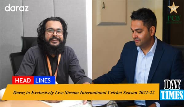 Daraz to Exclusively Live Stream International Cricket Season 2021-22