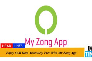Enjoy 6GB Data Absolutely Free With My Zong App