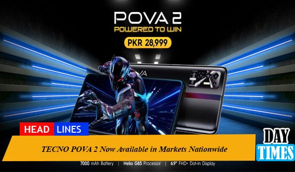 TECNO POVA 2 Now Available in Markets Nationwide