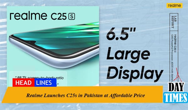 Realme Launches C25s in Pakistan at Affordable Price