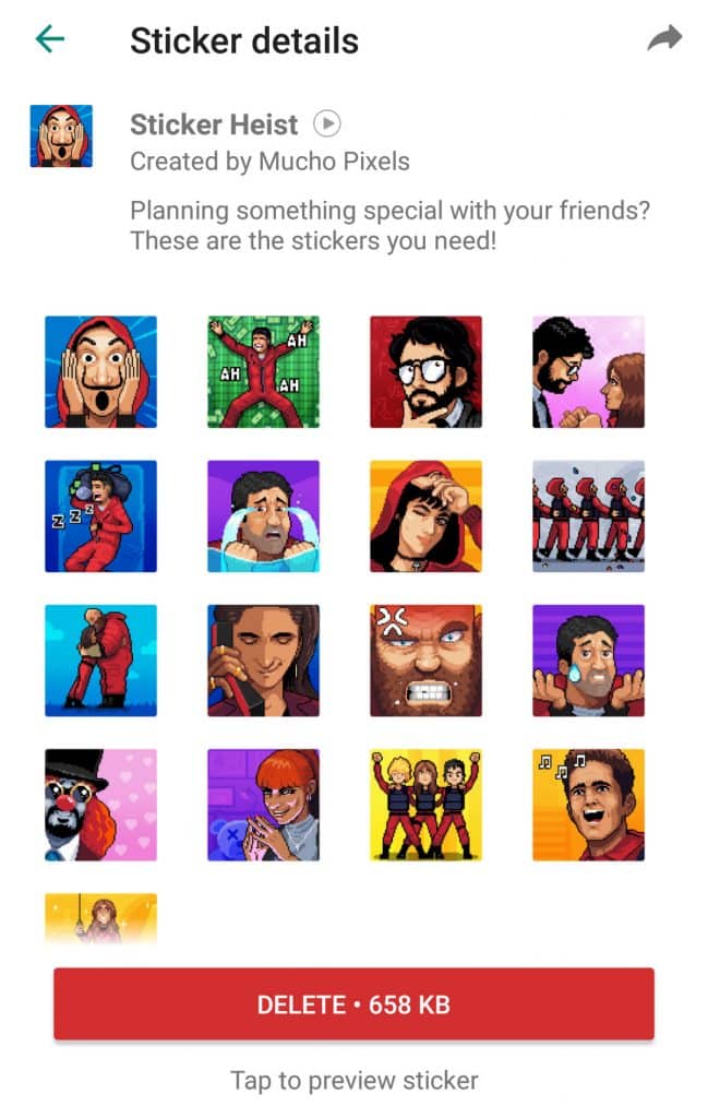 Sticker Heist Whatsapp Stickers