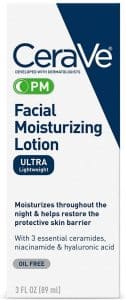 CeraVe PM Facial  Moisturizing Lotion