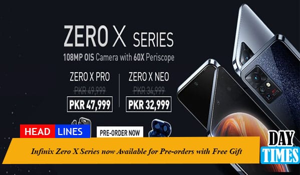 Infinix Zero X Series Now Available for Pre-orders with Free Gift