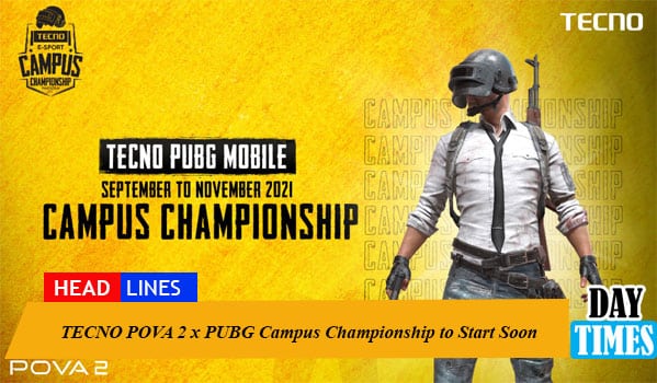 TECNO POVA 2 x PUBG Campus Championship to Start Soon