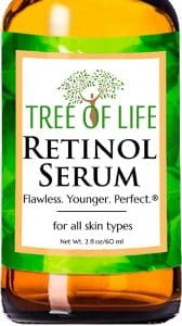 Tree of Life Retinol Serum for Face Wrinkles