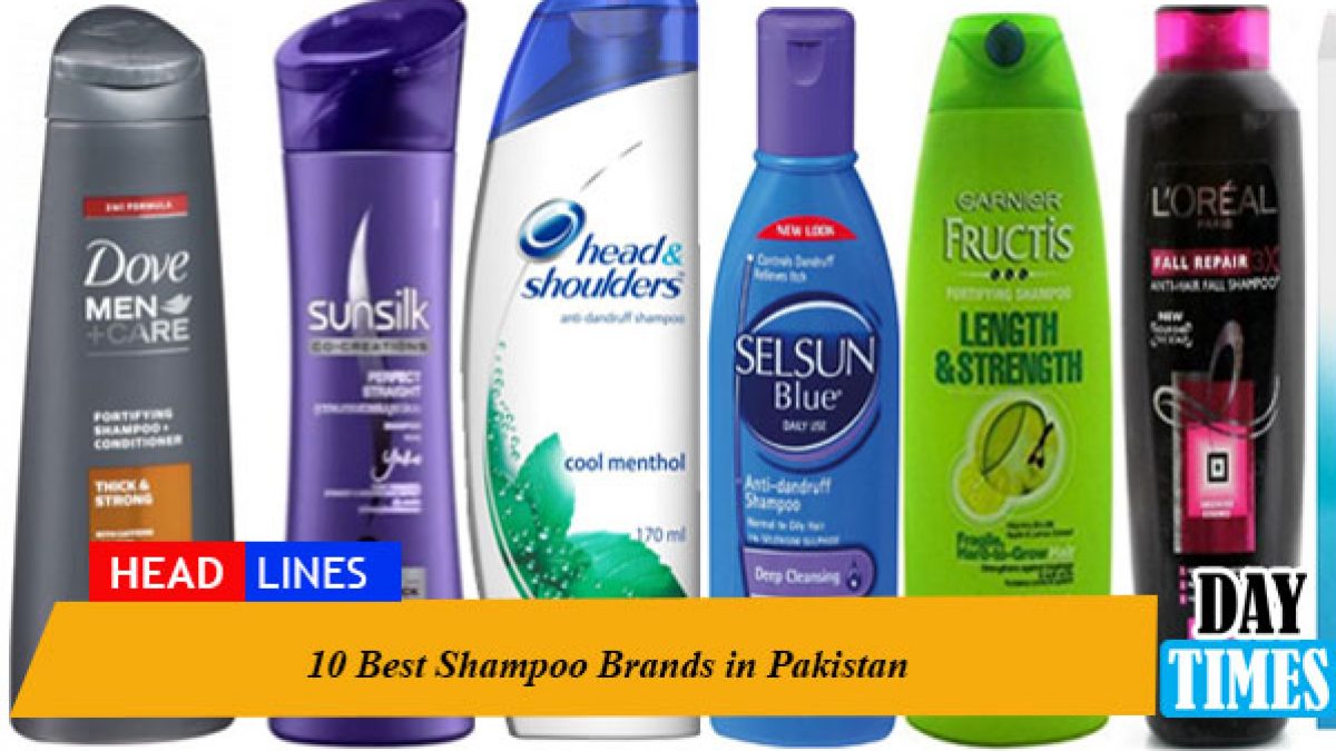 10 Best Shampoo Brands in Pakistan