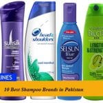 10 Best Shampoo Brands in Pakistan