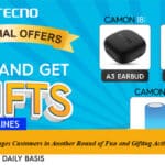 TECNO Engages Customers in Another Round of Fun and Gifting Activities