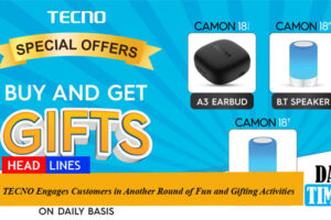 TECNO Engages Customers in Another Round of Fun and Gifting Activities