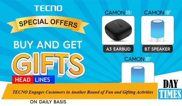 TECNO Engages Customers in Another Round of Fun and Gifting Activities