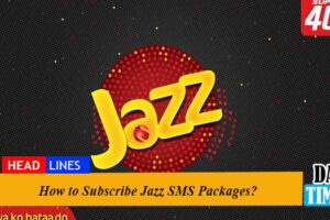 How to Subscribe Jazz SMS Packages 2022?