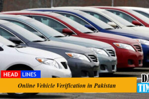 Online Vehicle Verification in Pakistan