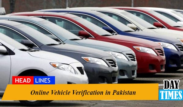 Online Vehicle Verification in Pakistan