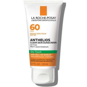 La Roche-Posay Anthelios Clear Skin Dry-Touch Sunscreen Broad Spectrum SPF 60
