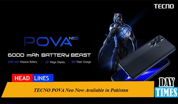 TECNO POVA Neo Now Available in Pakistan