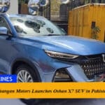 Master Changan Motors Launches Oshan X7 SUV in Pakistan