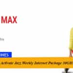 How to Activate Jazz Weekly Internet Package 30GB?