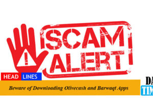 Beware of Downloading Olivecash and Barwaqt Apps
