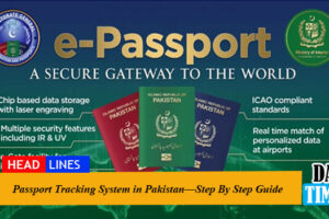 Passport Tracking System in Pakistan