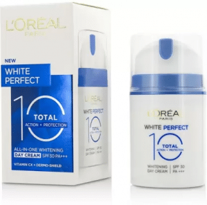 L’Oreal Paris White Perfect Total 10 Whitening Day Cream