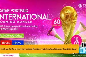 Celebrate the World Cup frenzy as Zong Introduces an International Roaming Bundle for Qatar