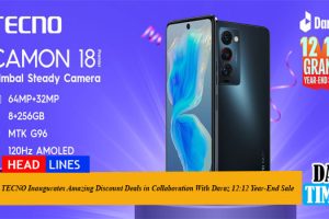 TECNO Inaugurates Amazing Discount Deals in Collaboration With Daraz 12:12 Year-End Sale
