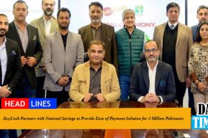 JazzCash Partners with National Savings to Provide Ease of Payment Solution for 4 Million Pakistanis