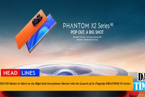 TECNO Makes its Mark on the High-End Smartphone Market with the Launch of its Flagship PHANTOM X2 Series