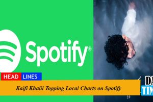 Kaifi Khalil Topping Local Charts on Spotify