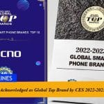 TECNO Acknowledged as Global Top Brand by CES 2022-2023