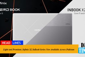 Light and premium; Infinix X2 InBook series now available across Pakistan