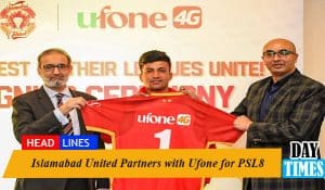 Islamabad United Partners with Ufone for PSL8